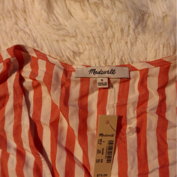 Madewell Peplum Top - Picture 3 of 4